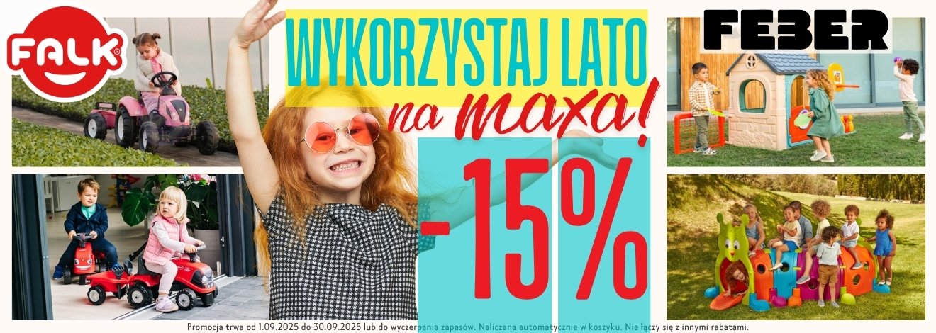 -15% FEBER I FALK - WYKORZYSTAJ LATO NA MAXA! 